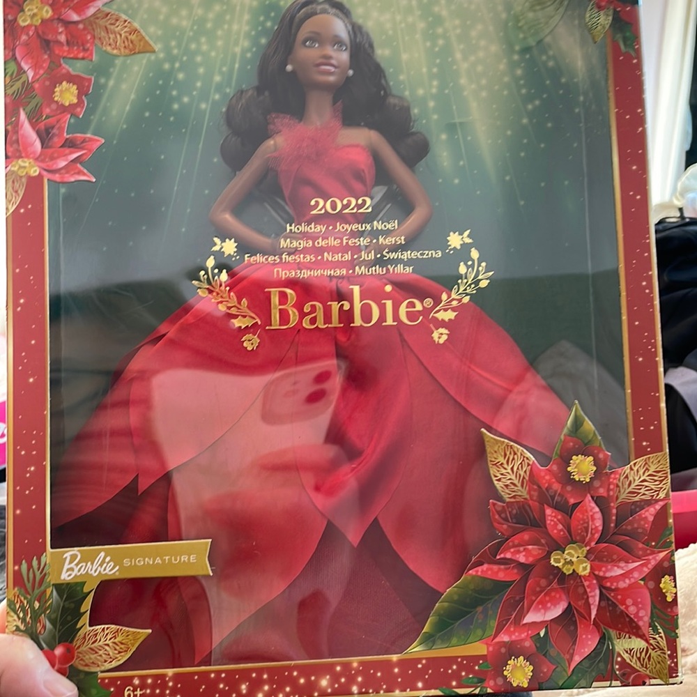 Firm on price Limited edition 2022 holiday barbie